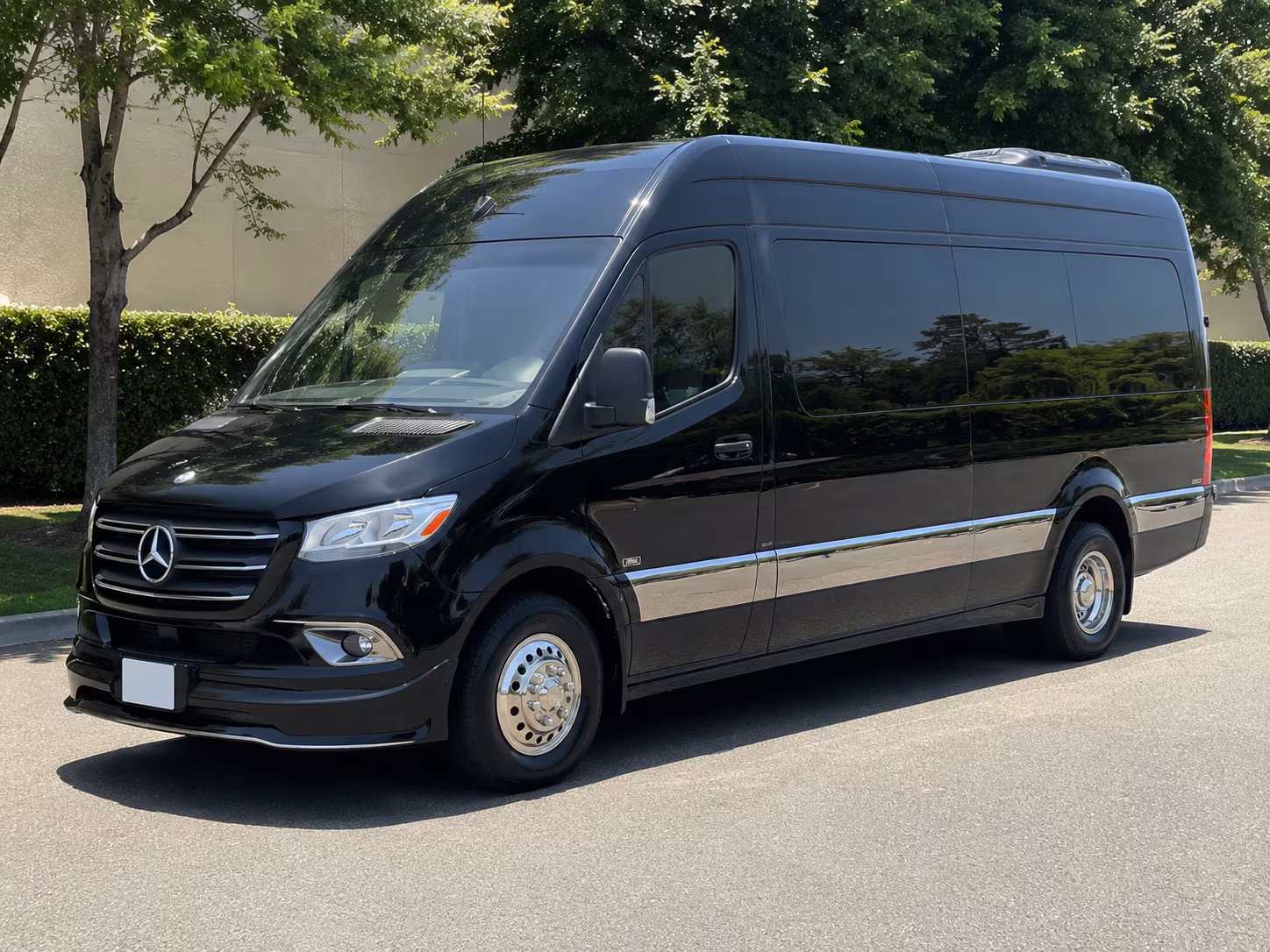 Sprinter Van Rental with Driver Exterior