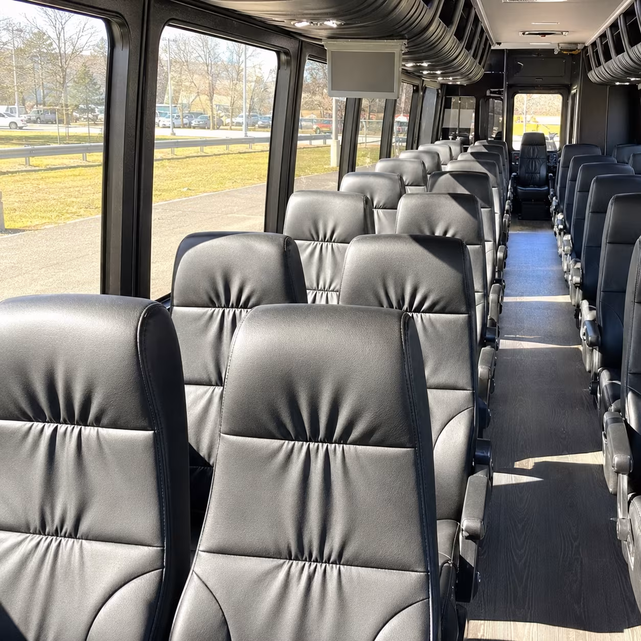 Tulsa Airport Shuttle & Transportation party bus exterior