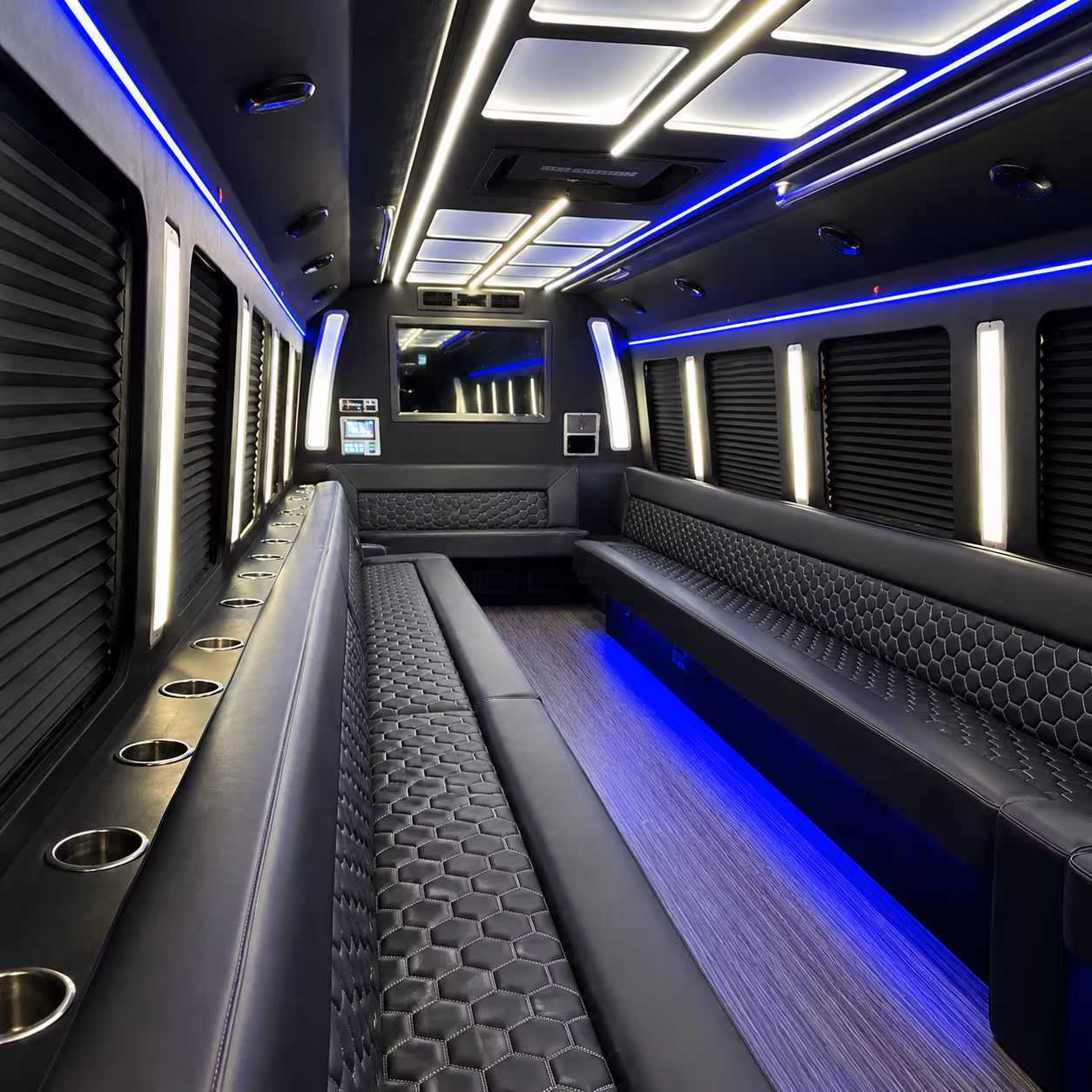 Tulsa Bachelor & Bachelorette Transportation party bus exterior
