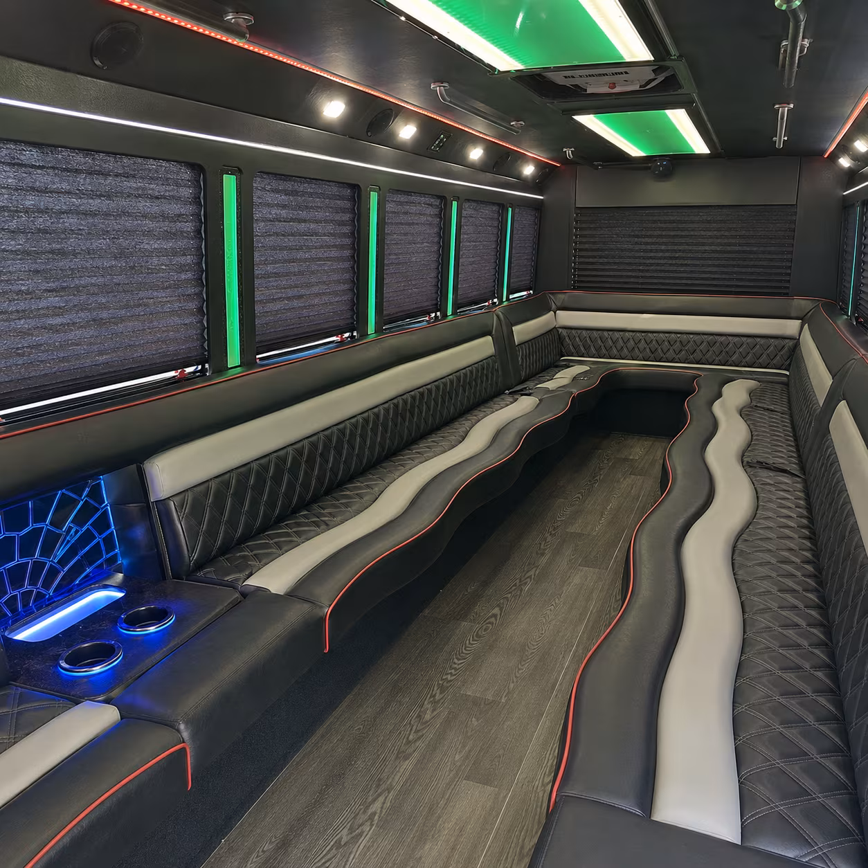 Tulsa Bachelor & Bachelorette Transportation party bus exterior