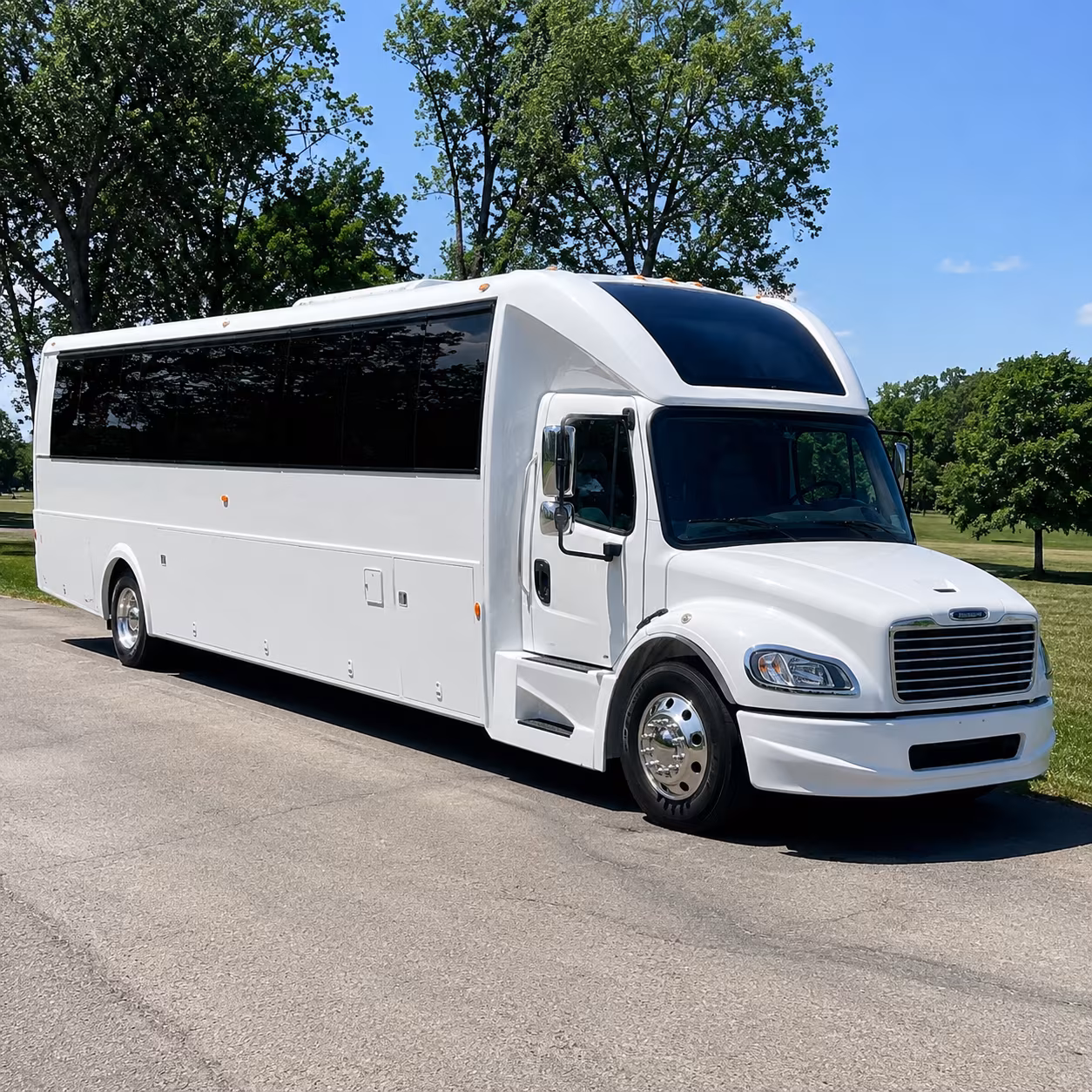 Tulsa Bachelor & Bachelorette Transportation party bus exterior