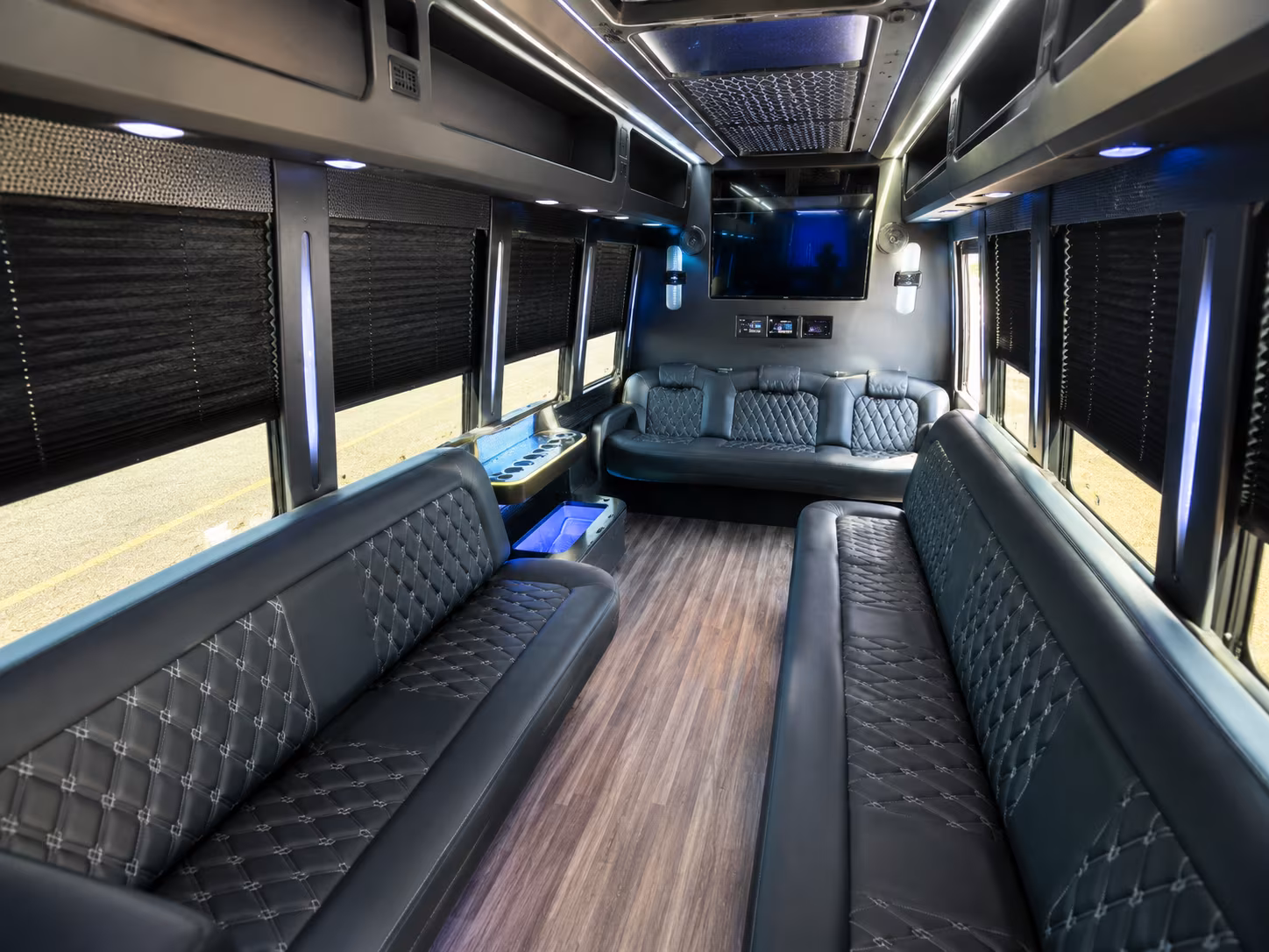 Tulsa Concert & Music Festival Transportation party bus exterior