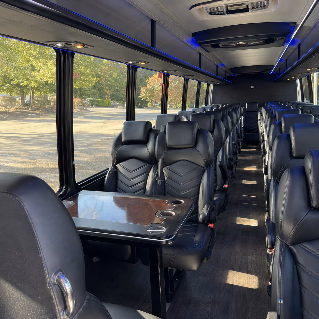 Tulsa Corporate Transportation party bus exterior