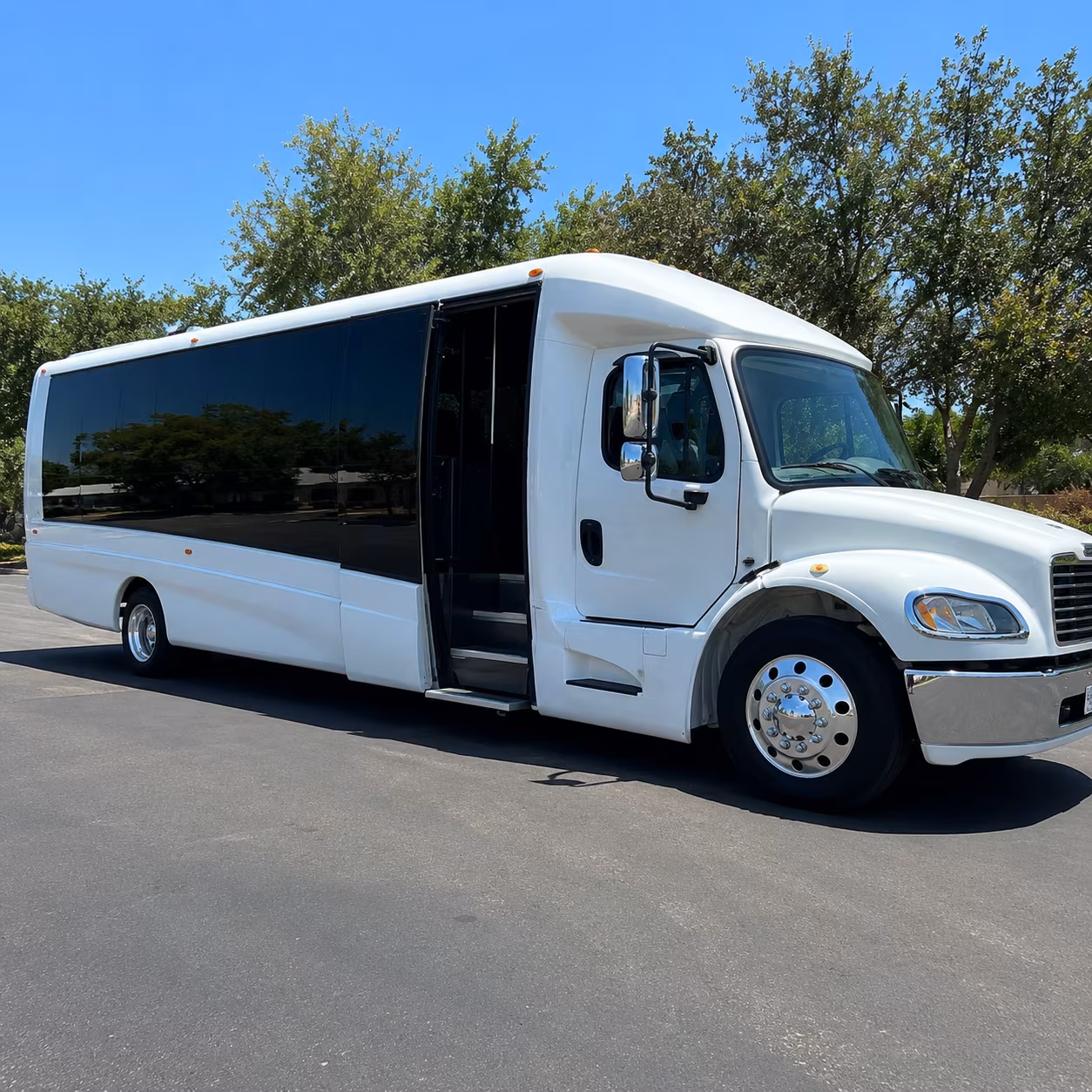 Tulsa Corporate Transportation party bus interior