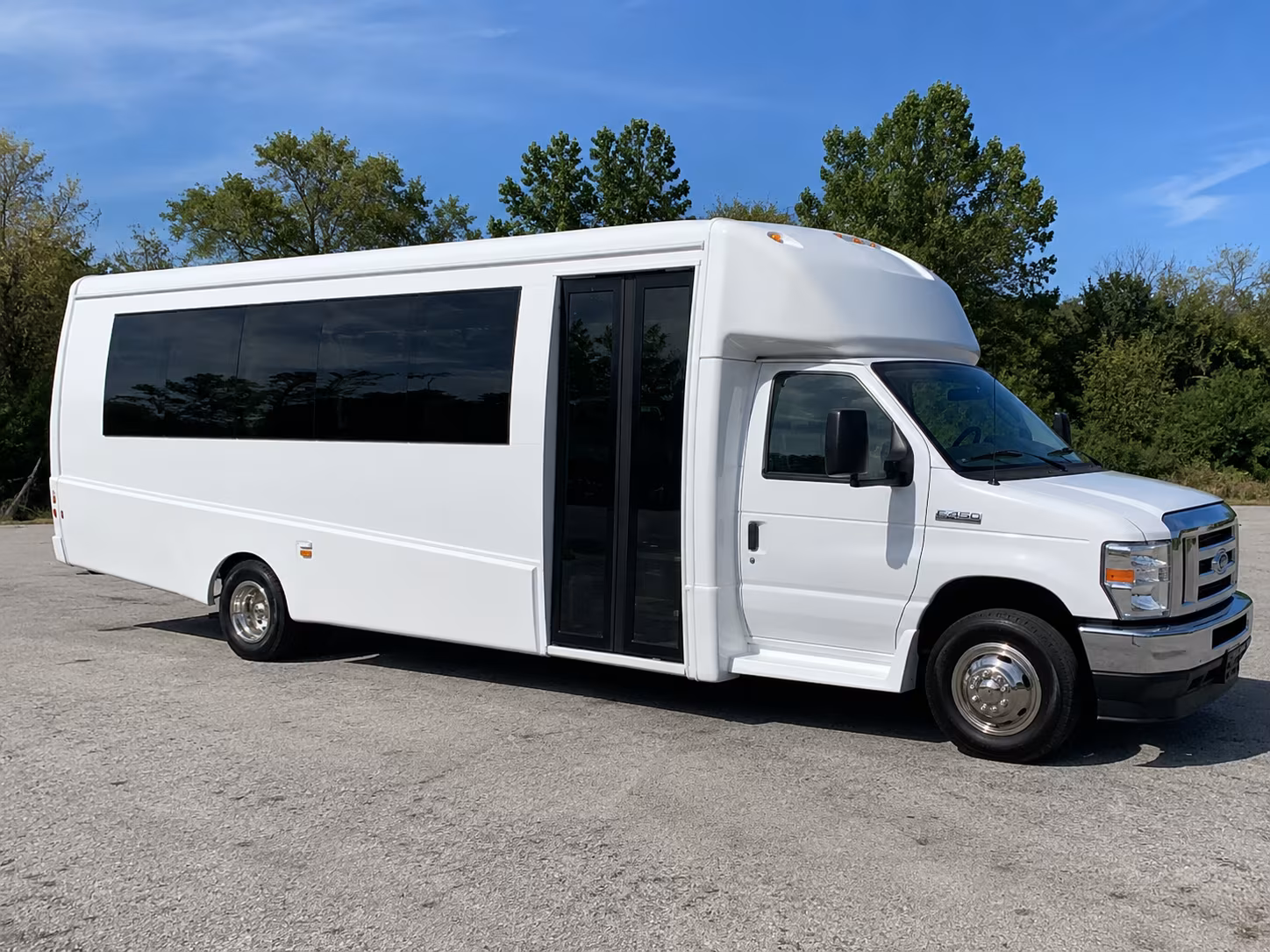 Tulsa Prom & Homecoming Transportation party bus exterior