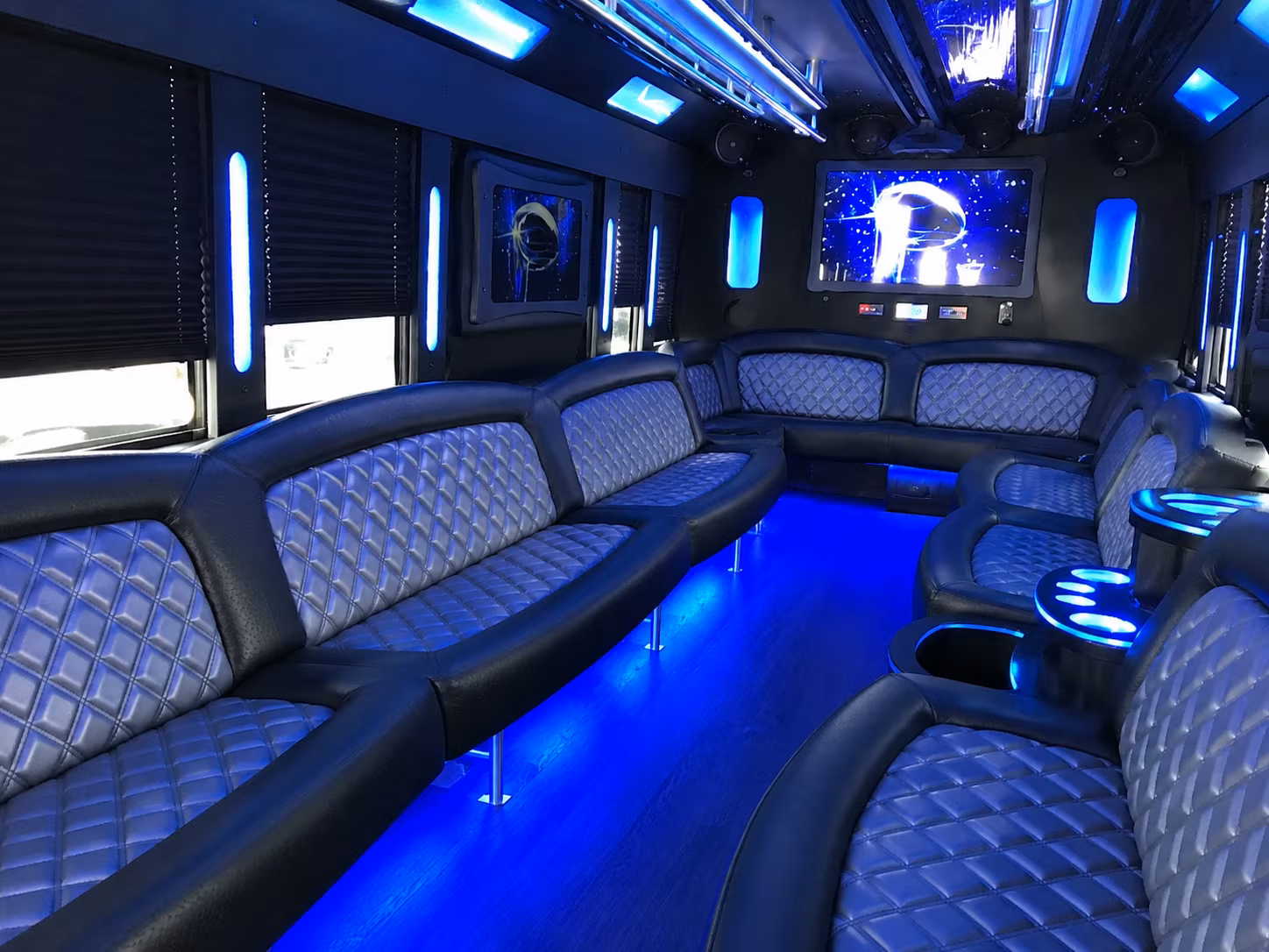 Tulsa Prom & Homecoming Transportation party bus exterior