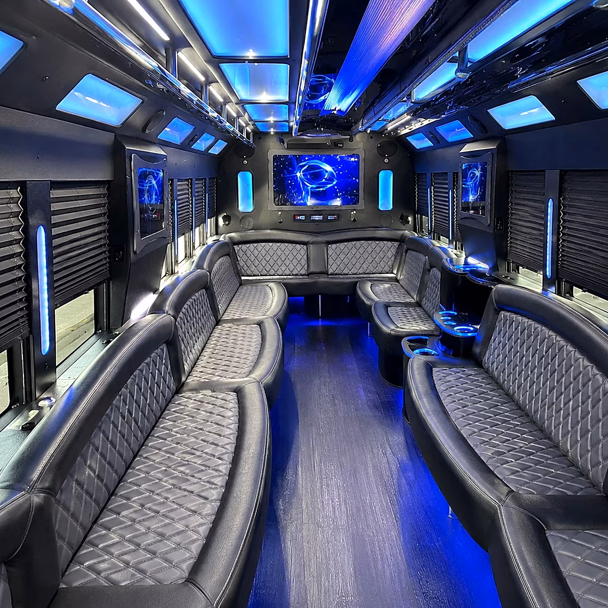 Tulsa Prom & Homecoming Transportation onboard seating