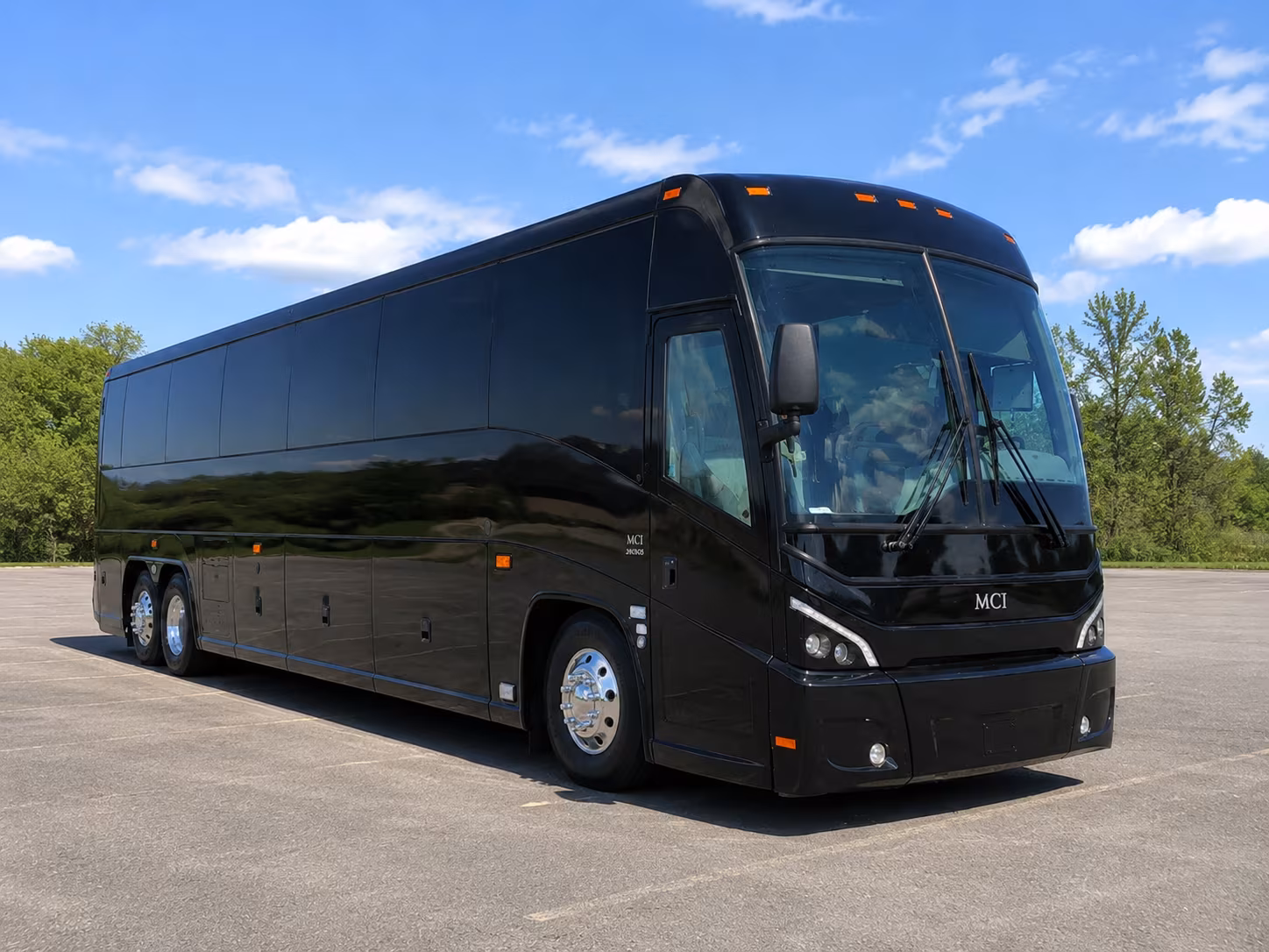Tulsa School Event Transportation party bus exterior