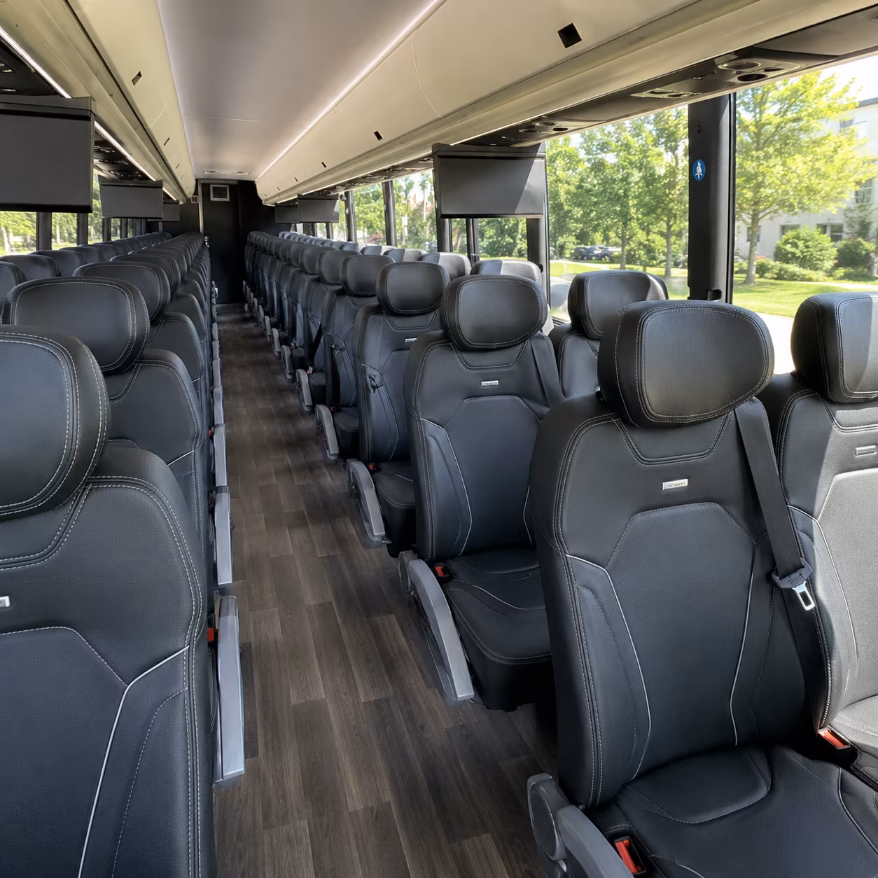 Tulsa School Event Transportation onboard seating