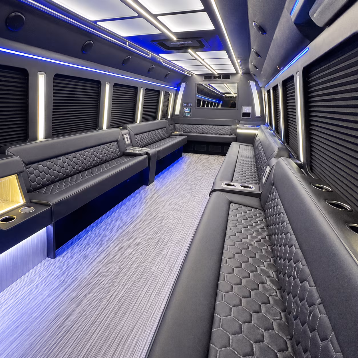 Tulsa Winery Tour & Pub Crawl Transportation onboard seating