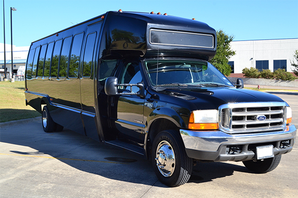 airport transportation party buses tulsa